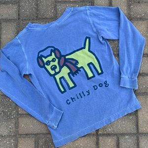 Life is Good Kids Chilly Dog Graphic Long Sleeve S